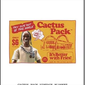 CACTUS PACK VINTAGE BLANKET